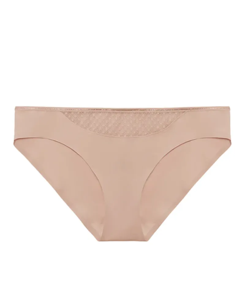 1SA777 Yogi Pink Hi Waist Bikini