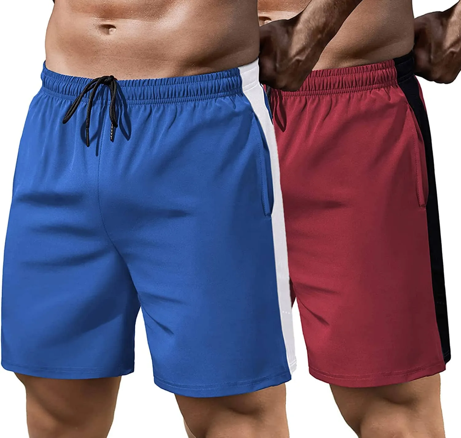 2 Pack Gym Quick Dry Running Shorts (US Only)