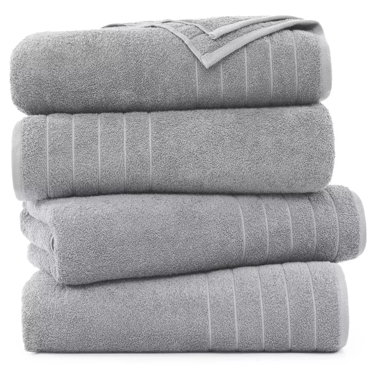 4 X Super Jumbo Bath Sheets Towels 100% Egyptian Cotton XL Bath Sheet Big Towels 85 X 165 cm