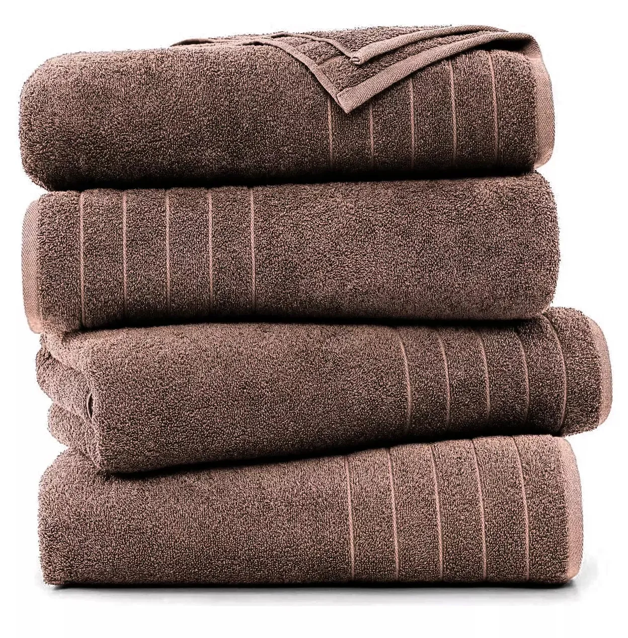 4 X Super Jumbo Bath Sheets Towels 100% Egyptian Cotton XL Bath Sheet Big Towels 85 X 165 cm