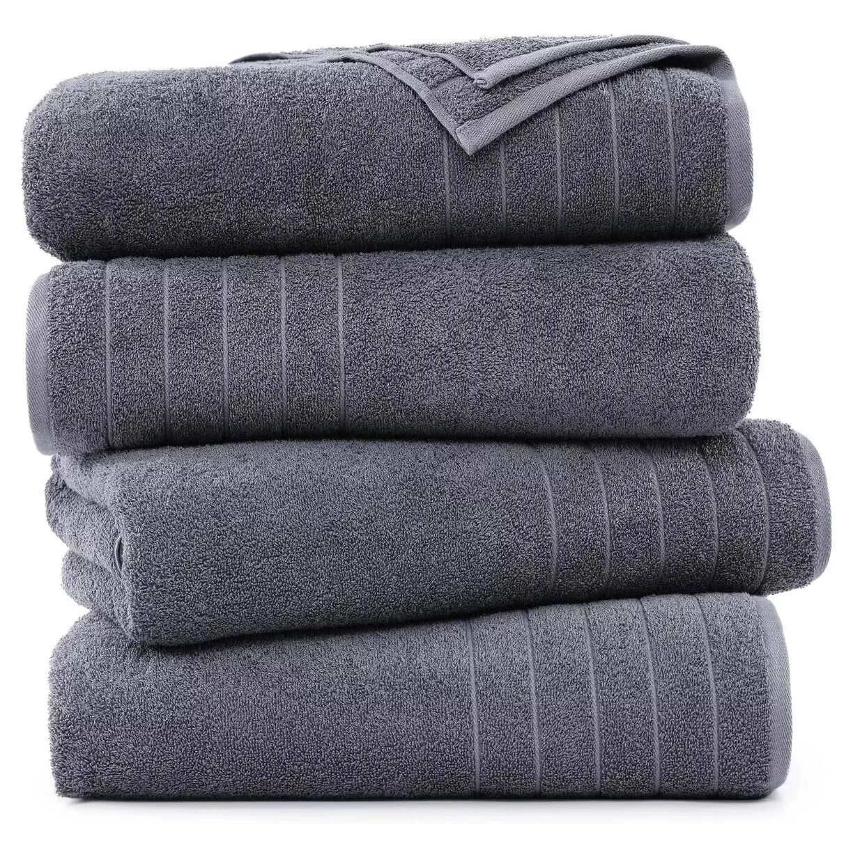 4 X Super Jumbo Bath Sheets Towels 100% Egyptian Cotton XL Bath Sheet Big Towels 85 X 165 cm