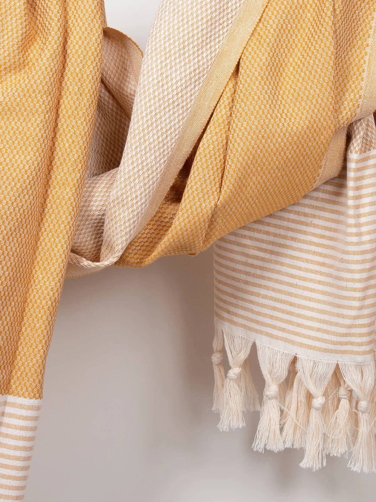 Amalfi Hammam Towel, Mustard