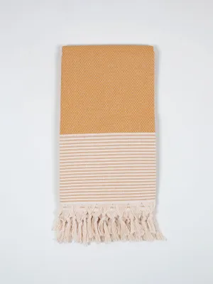 Amalfi Hammam Towel, Mustard