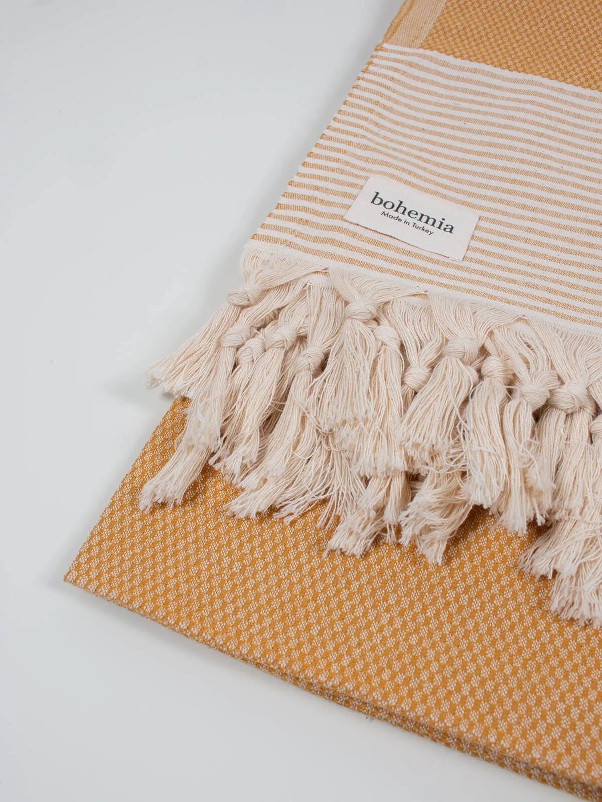 Amalfi Hammam Towel, Mustard