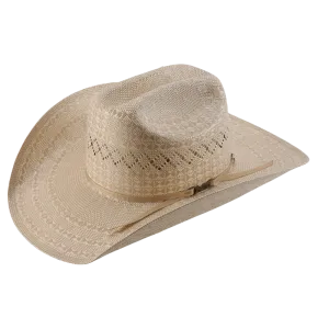 American Hat Co. Rancher Cream & Beige Straw Hat 6400-2CCHAM