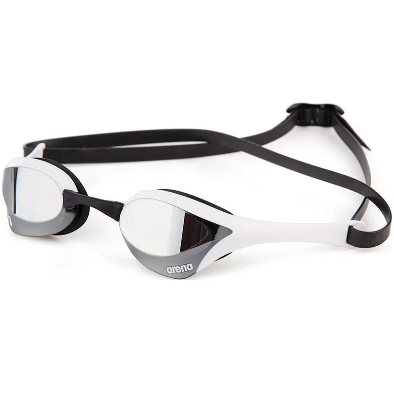 Arena - Cobra Ultra Swipe Mirror Goggles - Silver/White C510