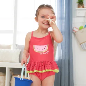 Baby & Toddler Girls UPF 50  Watermelon One-Piece Swimsuit