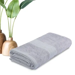 BePlush Bamboo Towels for Bath | Ultra Soft, Highly Absorbent, Quick Dry, Anti Bacterial Bamboo Bath Towel for Men & Women || 450 GSM, 27 x 55 Inches (1, Aqua Marine Blue)