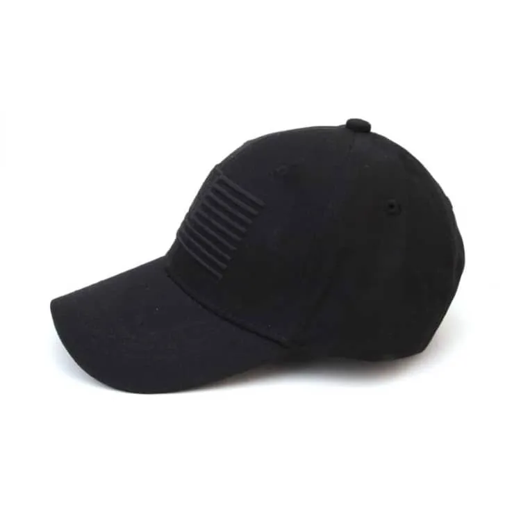 Black American Flag Hat Tactical Baseball Cap