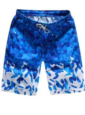 Blue Feather Boardshorts