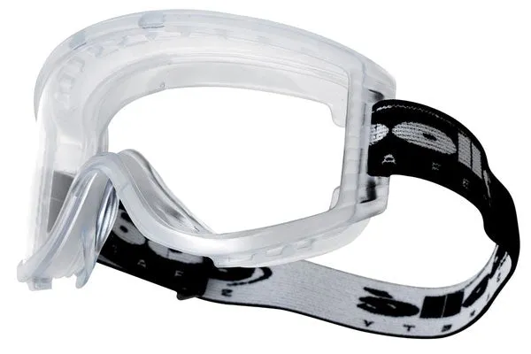 Bolle Branded Attack Goggles/Glasses Panoramic Vision & Adjustable Strap