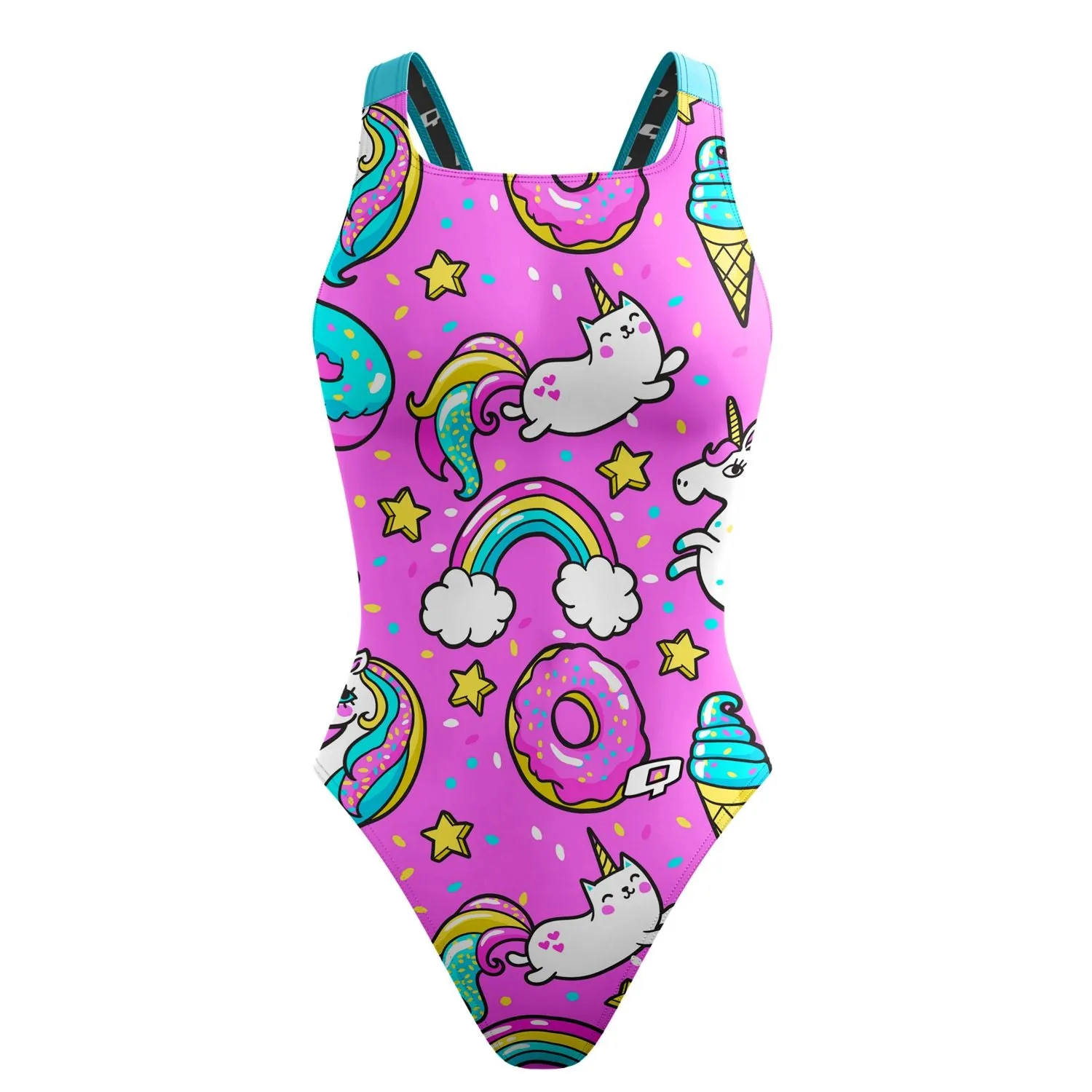 Confetti Classic Strap Swimsuit