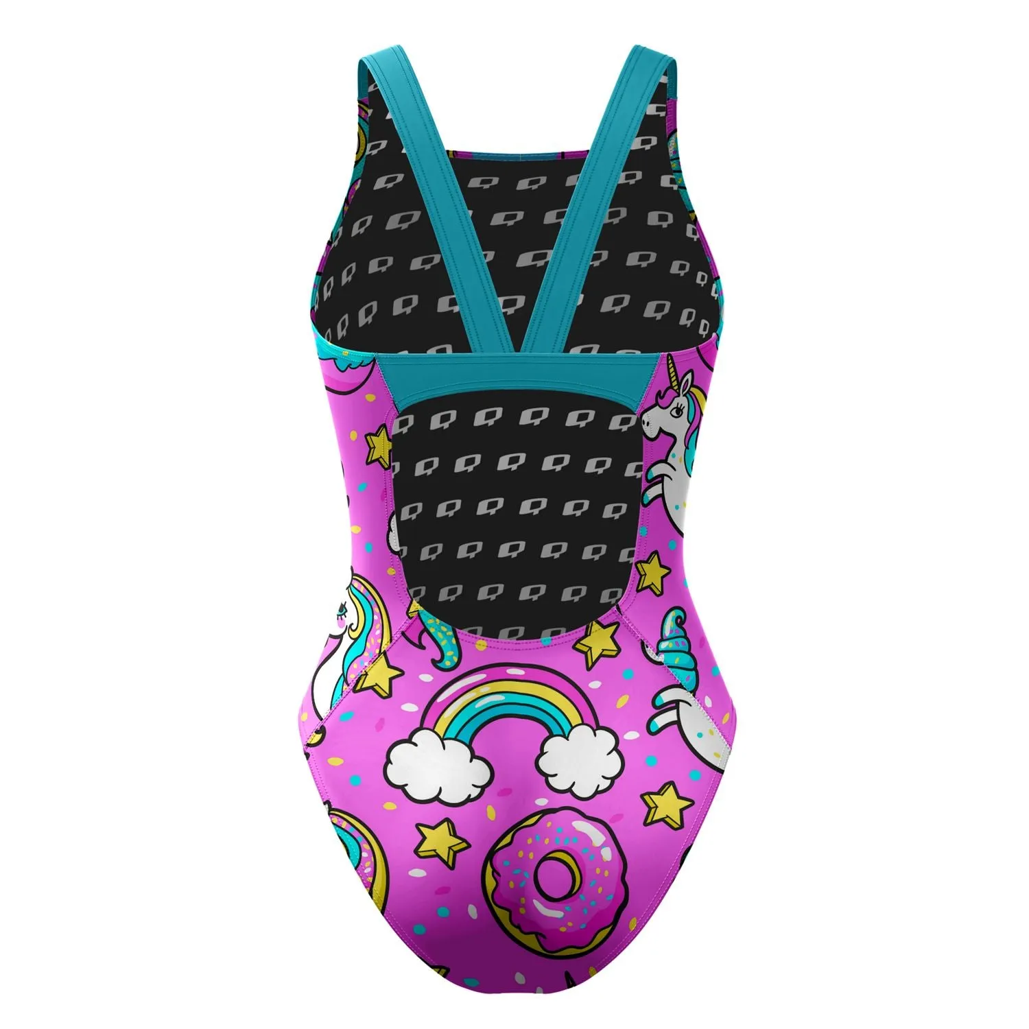 Confetti Classic Strap Swimsuit