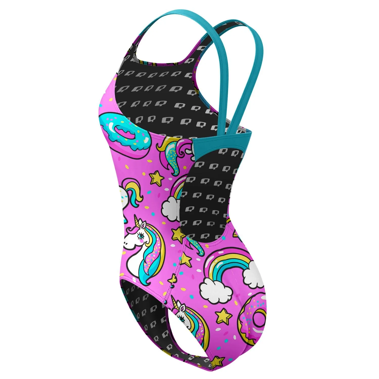 Confetti Classic Strap Swimsuit