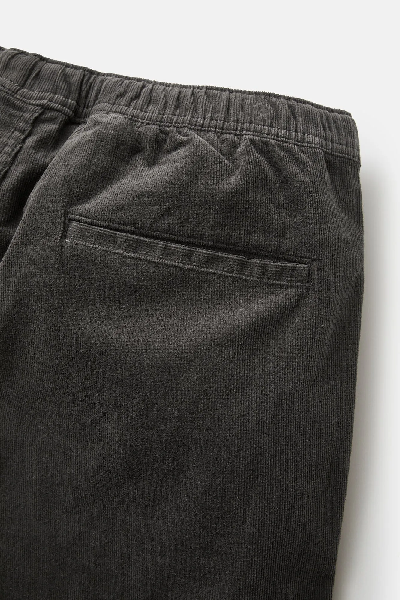 CORD LOCAL SHORT - Black Wash