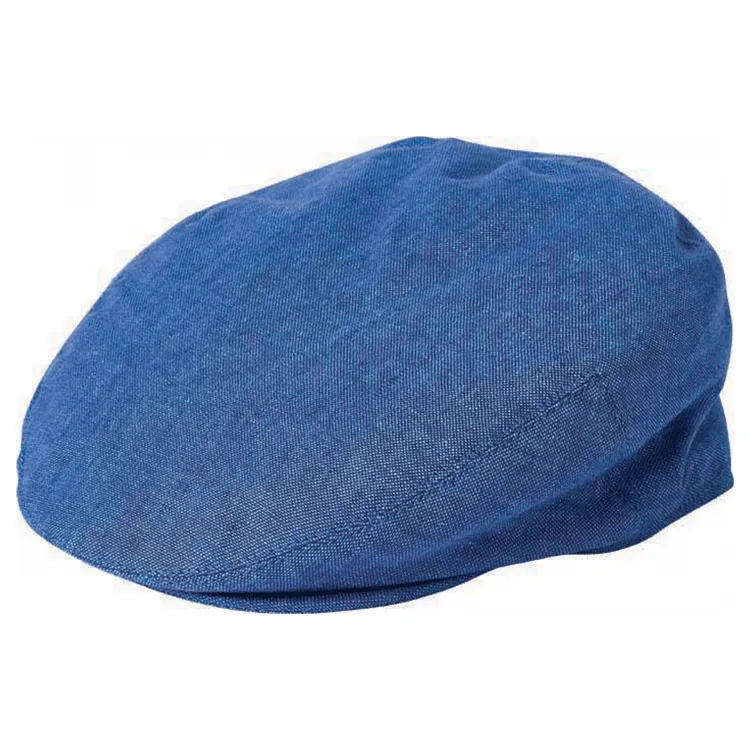 Failsworth Irish Linen Flat Cap - Marine