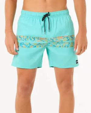 Framed Volley Update Shorts in Aqua