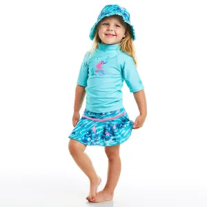 Girl's 3PC Sun & Swim Set