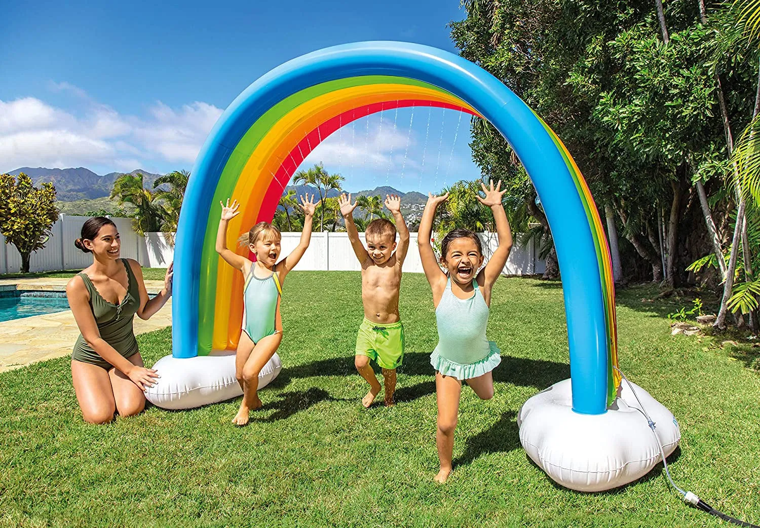 Intex Rainbow Cloud Sprinkler