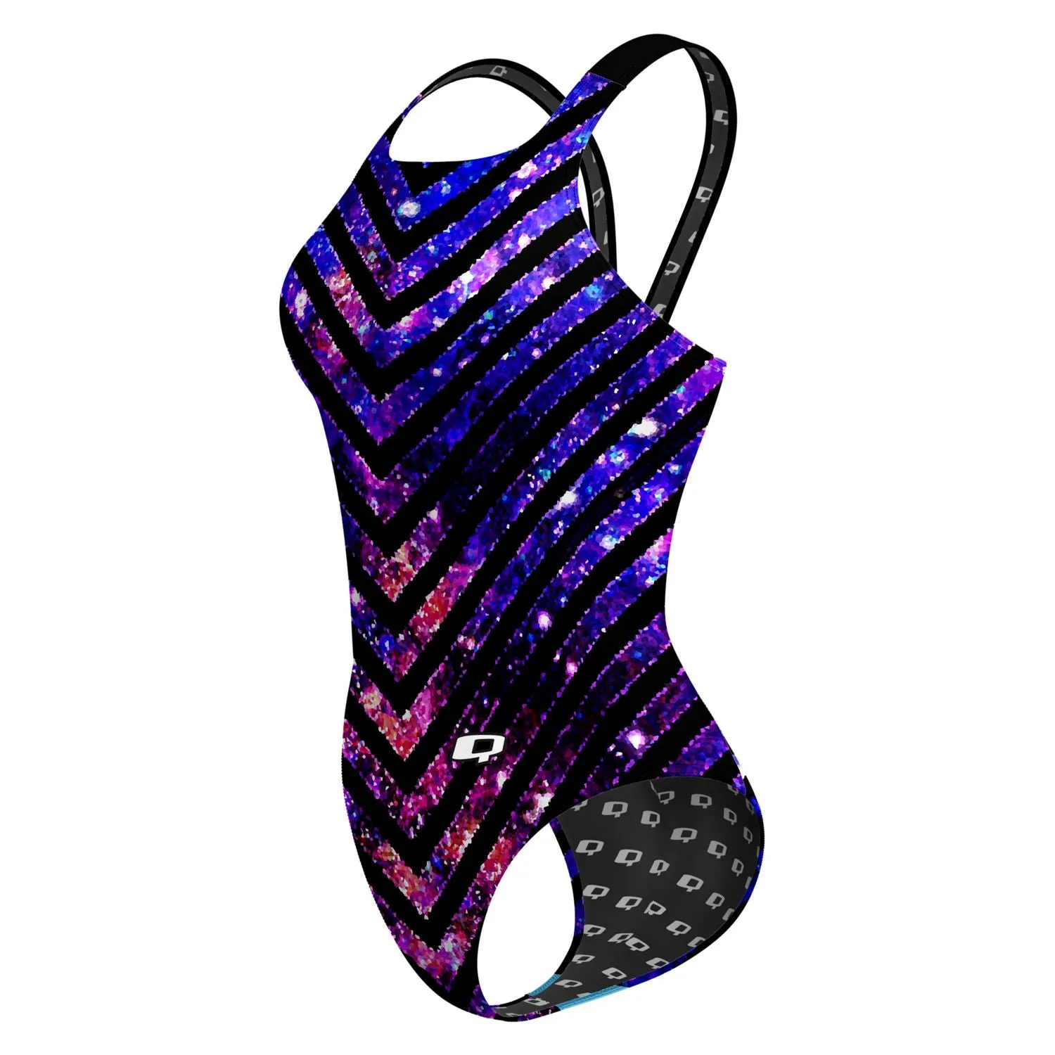 Into the Galaxy Classic Strap Swimsuit