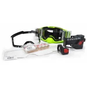 J.A.C. V3 MX ROLL-OFF Goggle - Ripper Mega Combo Kit