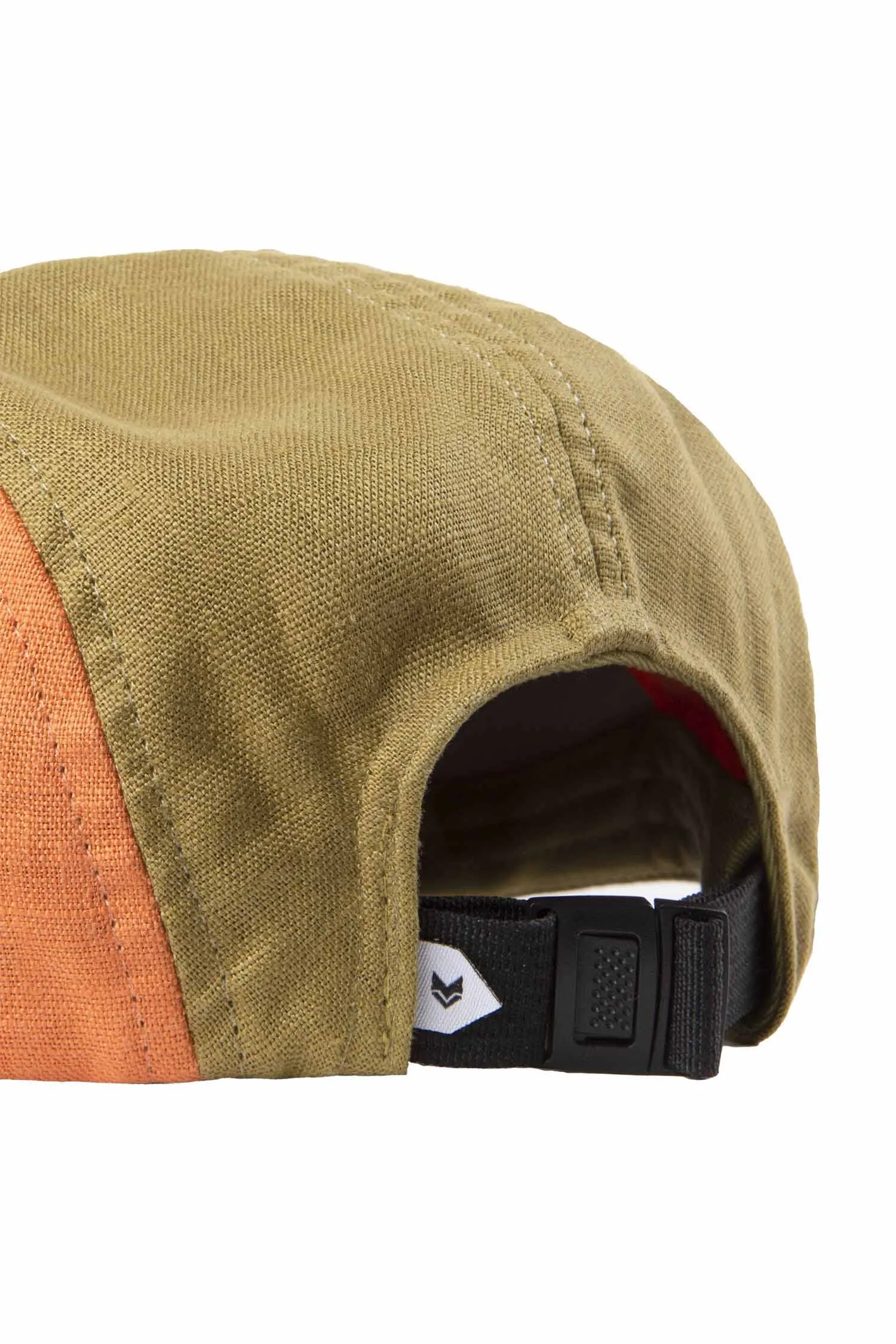 Kultakero Color Block 5-panel - 100% linen