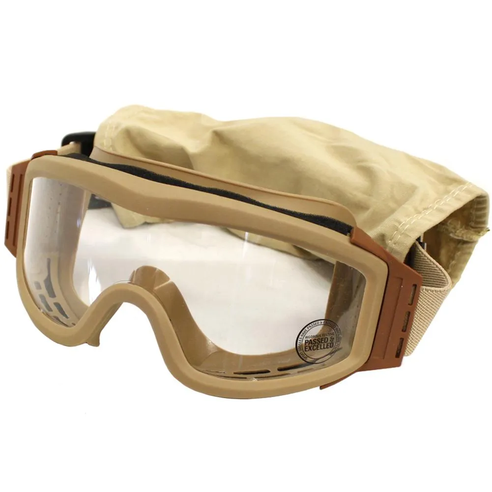 Lancer Tactical CA-201 Full Seal Airsoft Safety Goggles