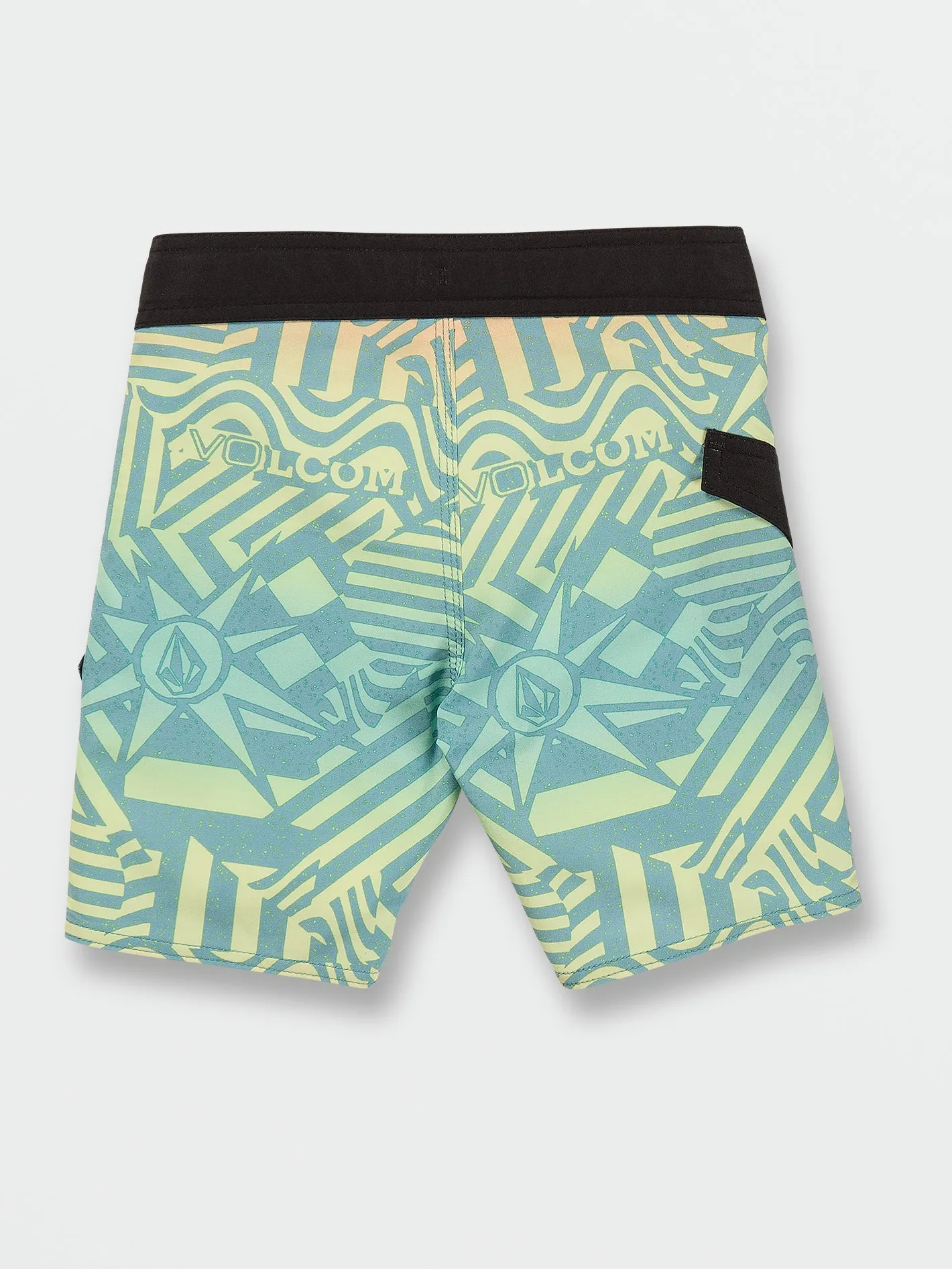 Little Boys Ringer Mod-Tech Trunks - Shadow Lime