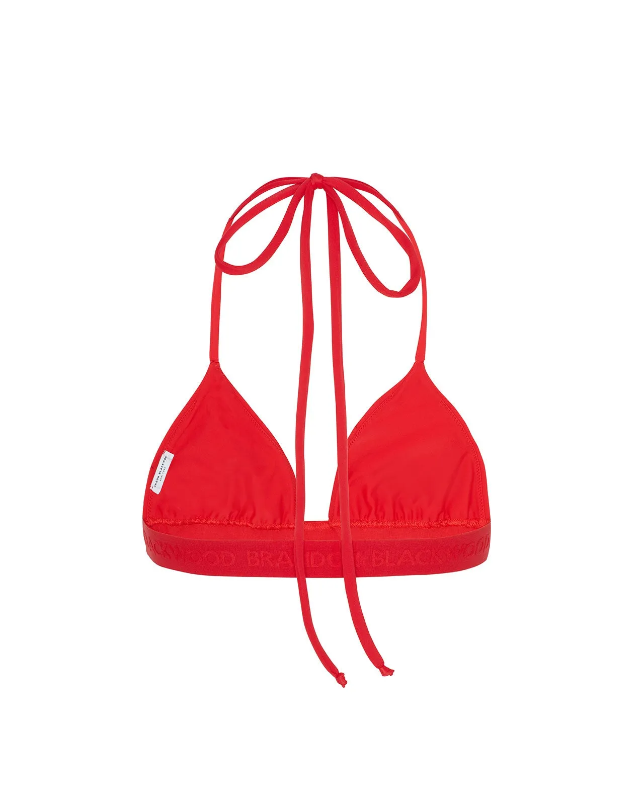 Logo Halter Bikini Top