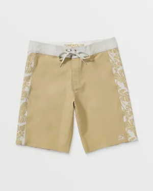 Mens Kona Town 20" Boardshort - Dark Khaki