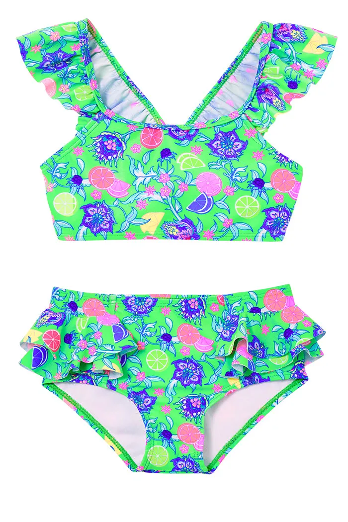 MILKY PEACOCK BIKINI