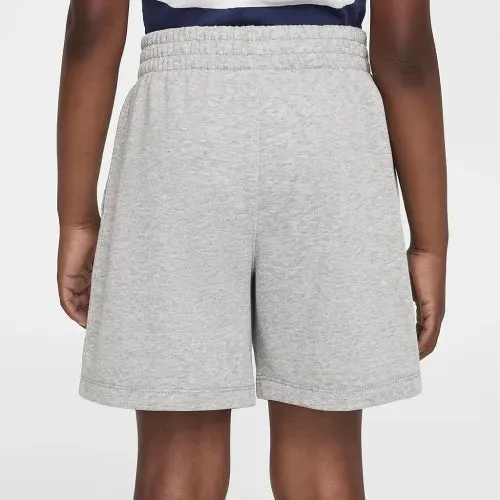 NIKE KID'S CLUB FRENCH TERRY GREY SHORT