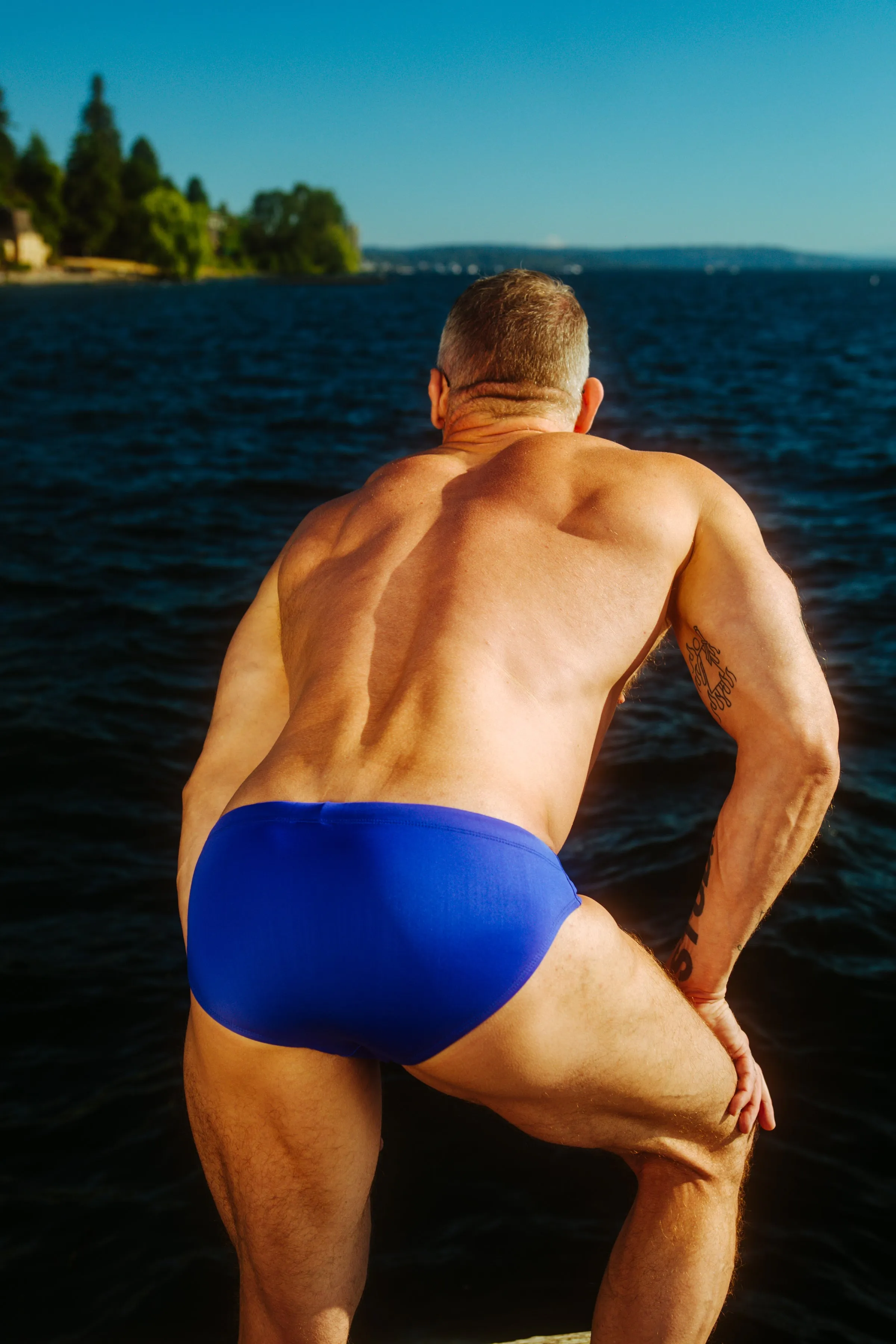 NUDD SPEEDO ROYAL BLUE