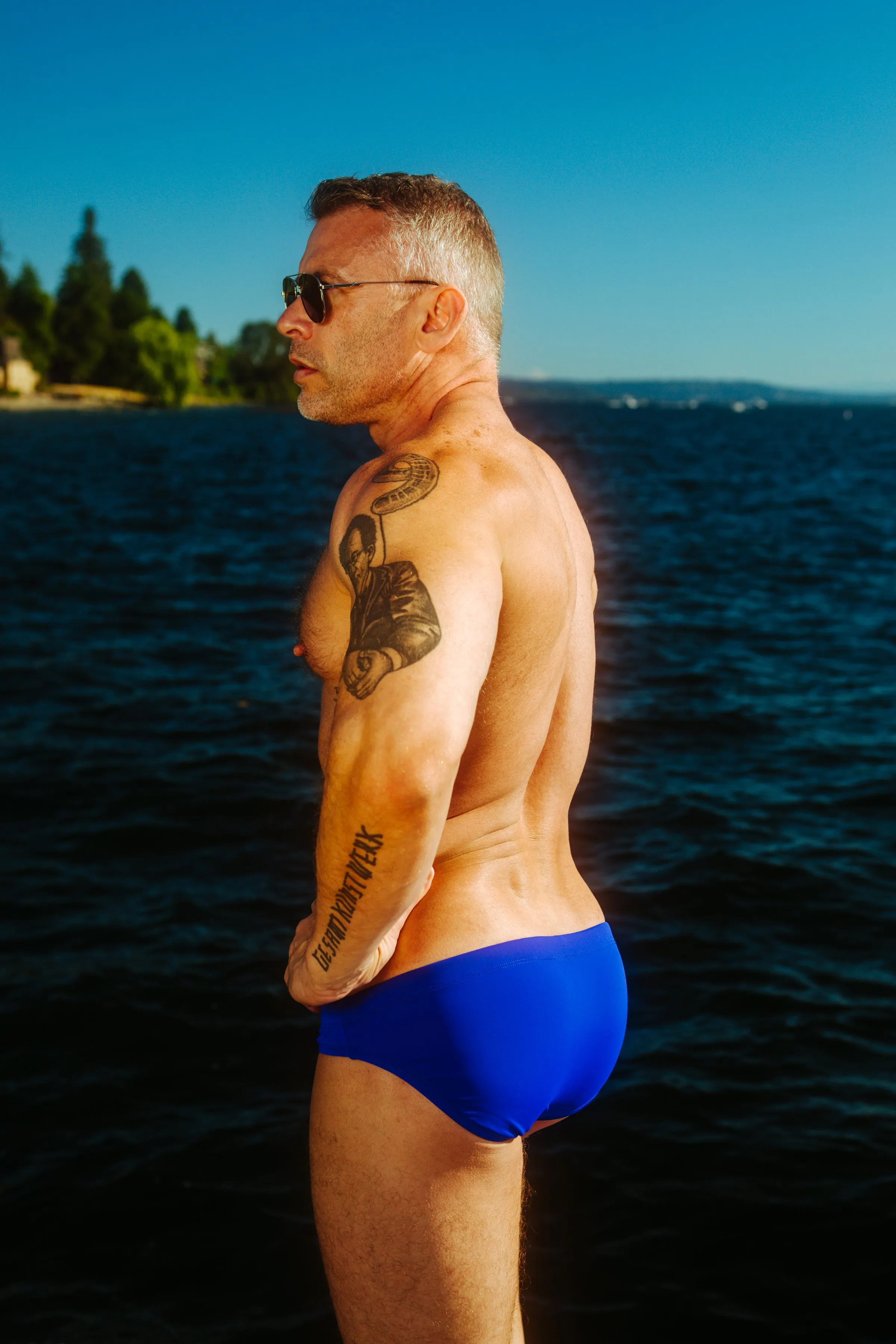 NUDD SPEEDO ROYAL BLUE