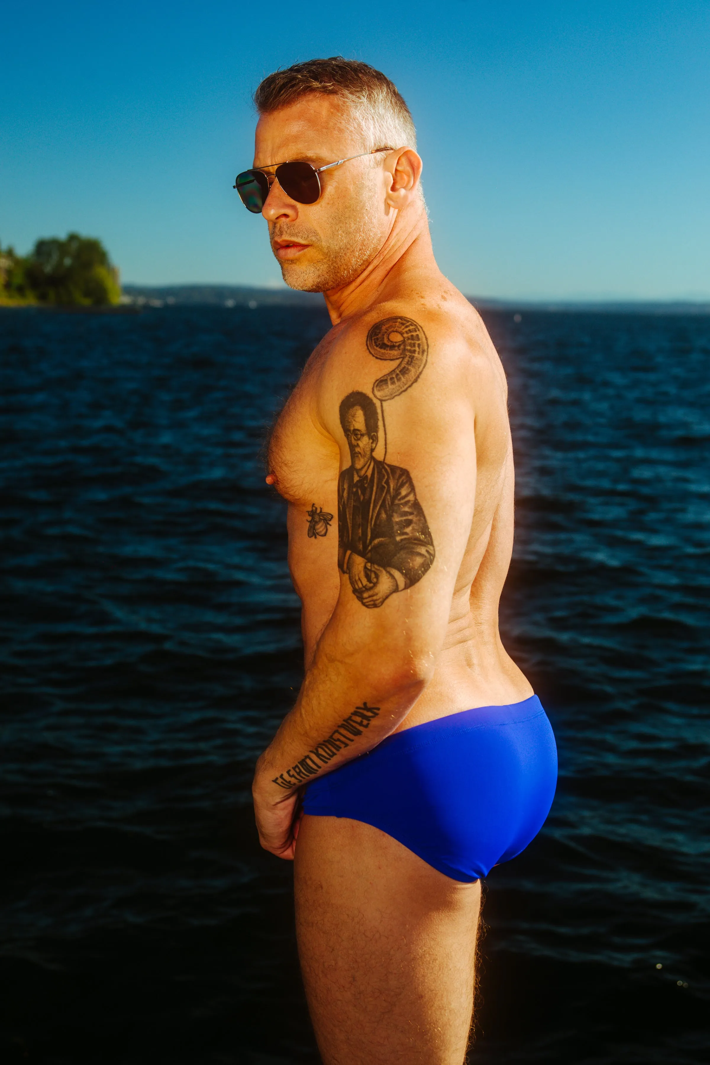 NUDD SPEEDO ROYAL BLUE