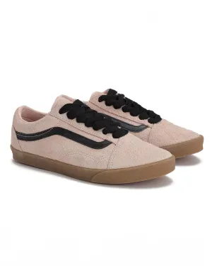 Old Skool Lowpro Sneaker - Hairy Suede Peach Blush