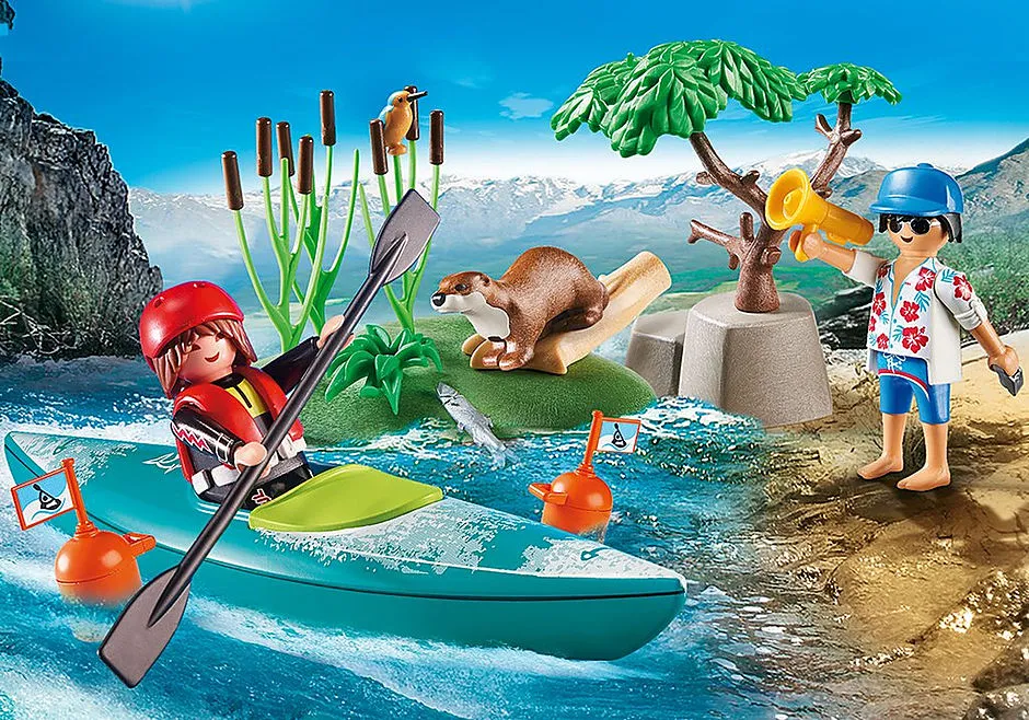 Playmobil Family Fun StarterPack Kayak Adventure