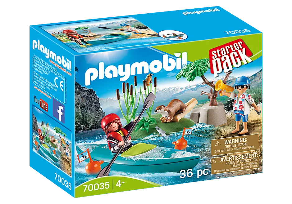 Playmobil Family Fun StarterPack Kayak Adventure