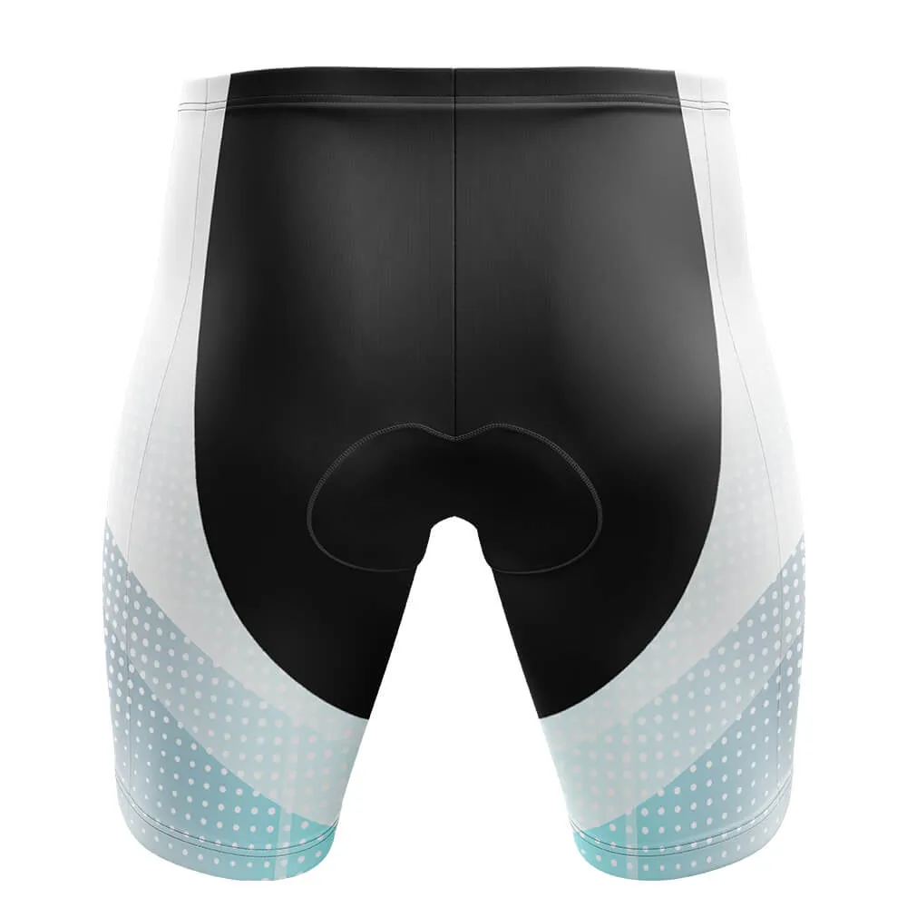 Retirement Plan White Women's Cycling Shorts