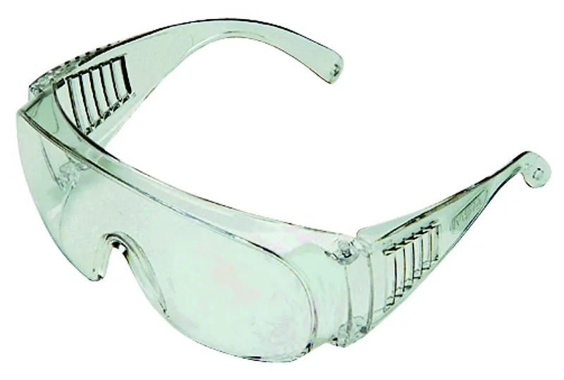 Safety Works 817691 Over-the-Glass Safety Glasses, Clear Frame :PK 1: QUANTITY: 1