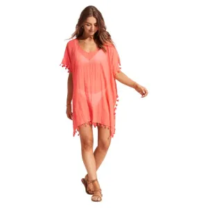 SEAFOLLY - Beach Basics Amnesia Kaftan