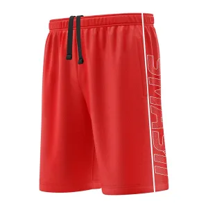 SIS Microfiber Shorts (Red/White)