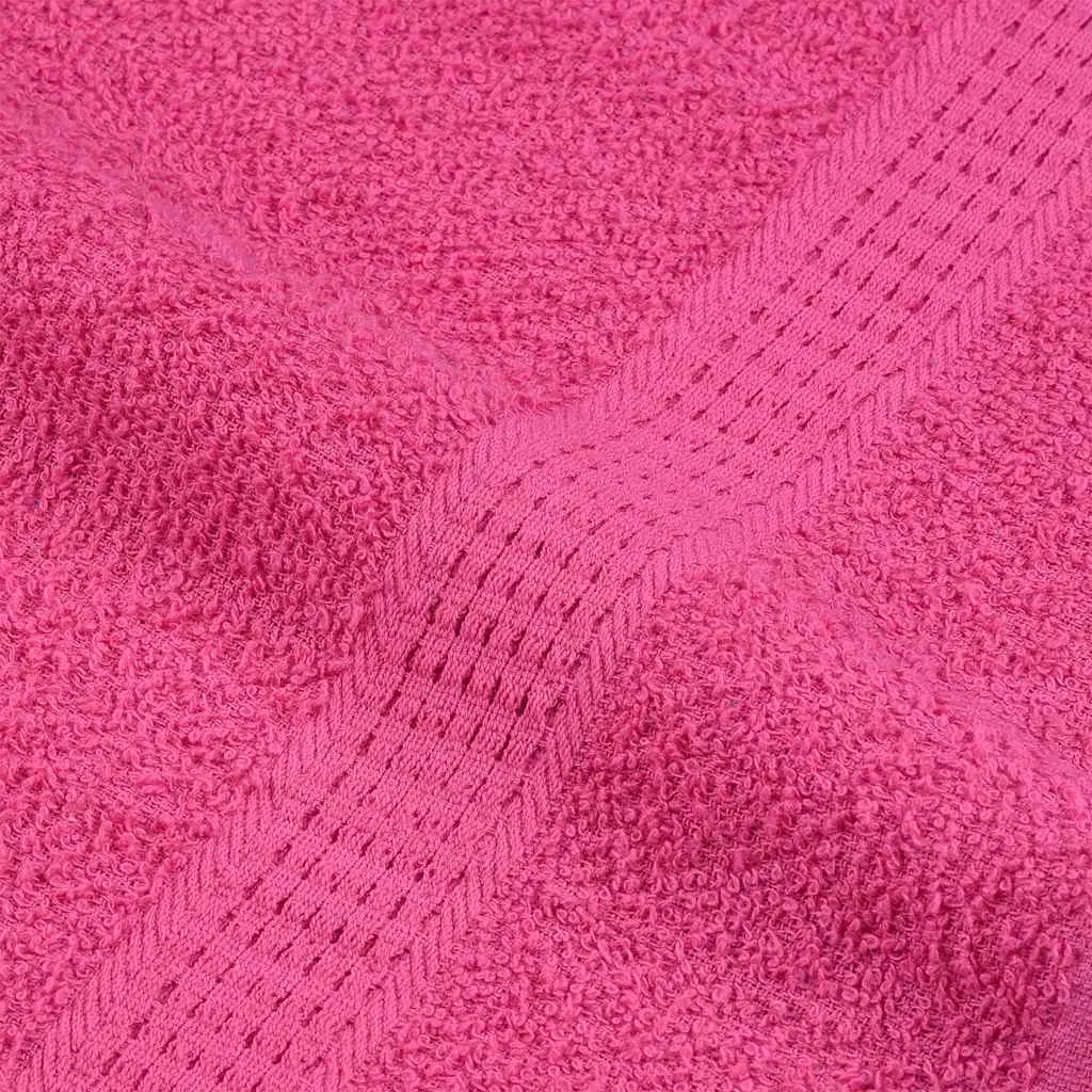 Soap Towels 10 pcs Pink 30x30 cm 360 gsm 100% Cotton