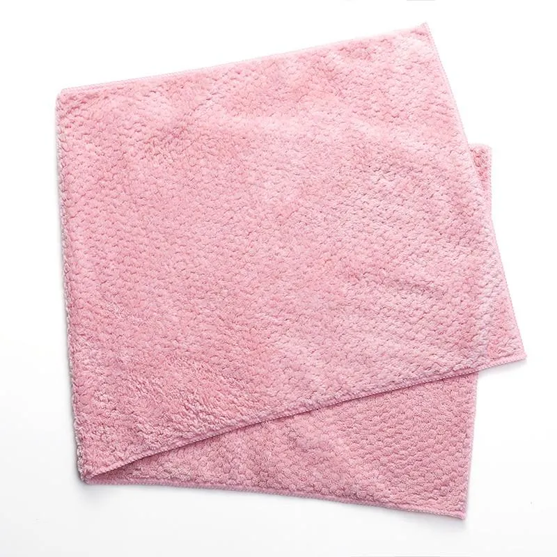 Soft Face Towel -Coral Microfiber-