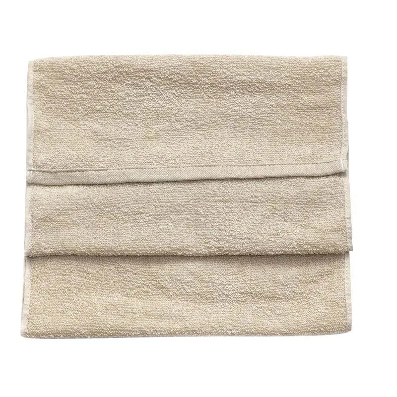 Soft Face Towel -Untwisted Yarn - Beige-