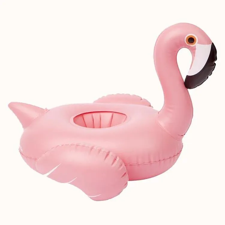 SunnyLife Inflatable Drink Holder - Pearl Flamingo