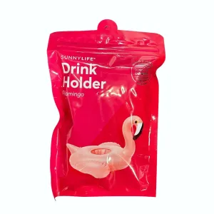 SunnyLife Inflatable Drink Holder - Pearl Flamingo