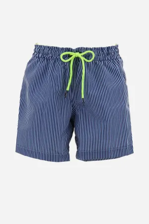 Sunuva Navy Stripe Boys Swim Short