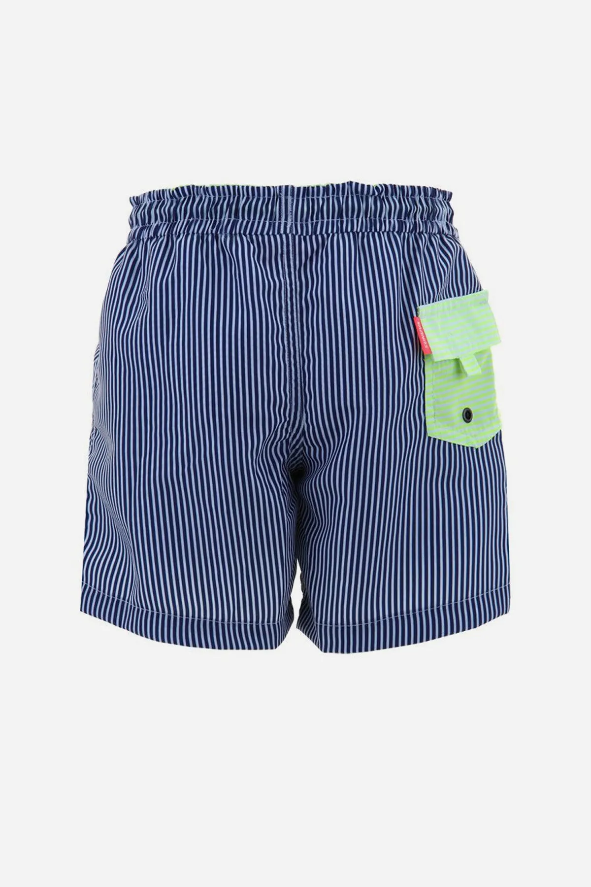 Sunuva Navy Stripe Boys Swim Short