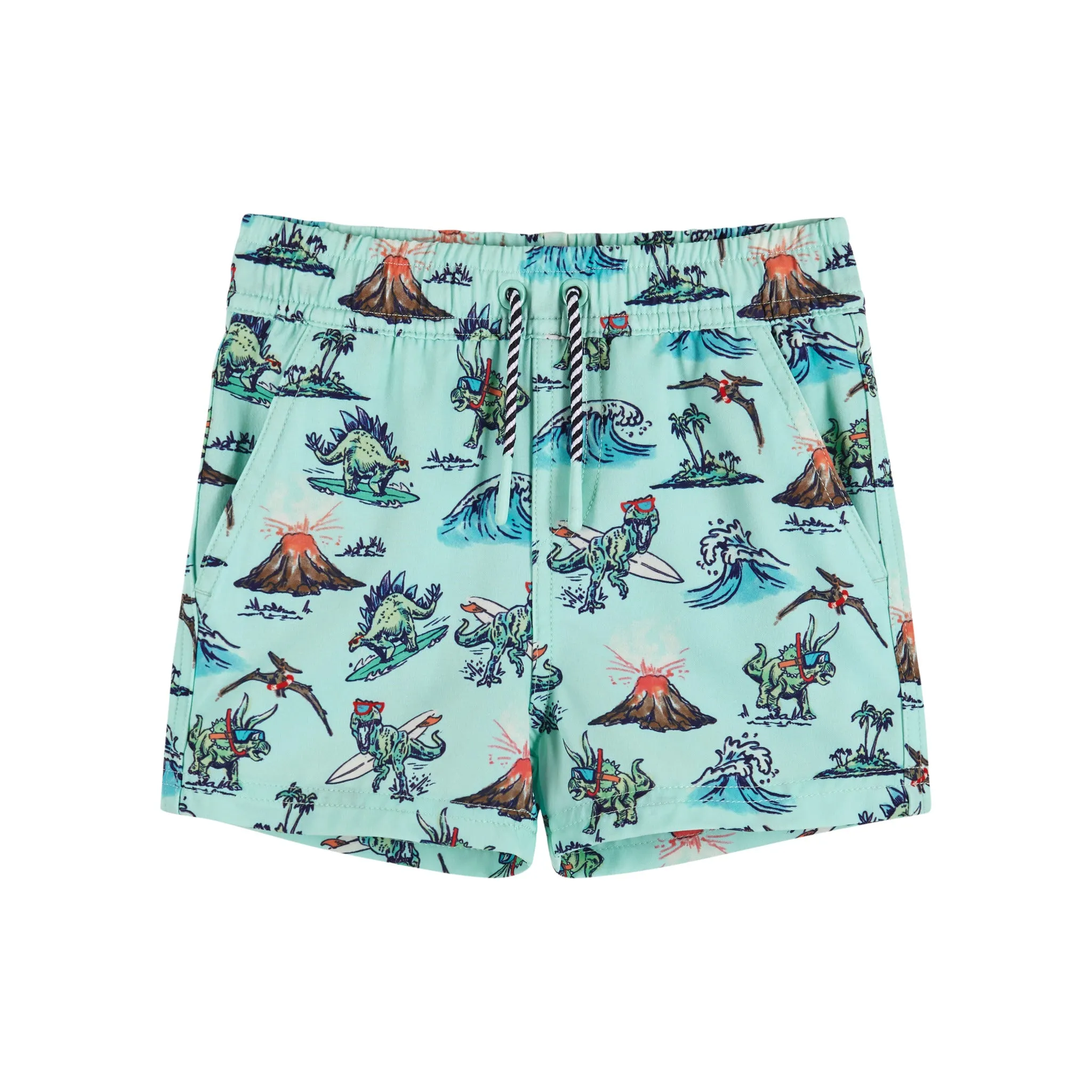 Surfing Dinosaur Boardshort